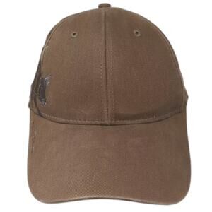 Dri Duck Traders Baseball Cap Hat Brown Black Bull Rider Strapback OSFM